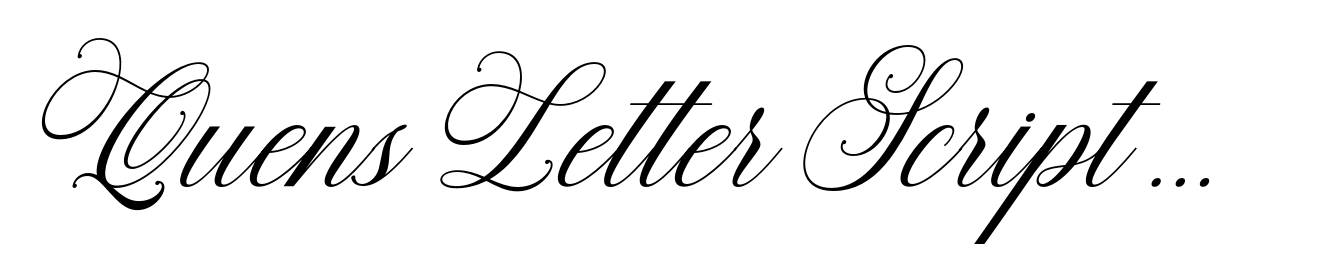 Quens Letter Script Italic